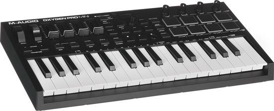 M-Audio Oxygen Pro Mini MIDI toetsenbord 32 toetsen USB Zwart