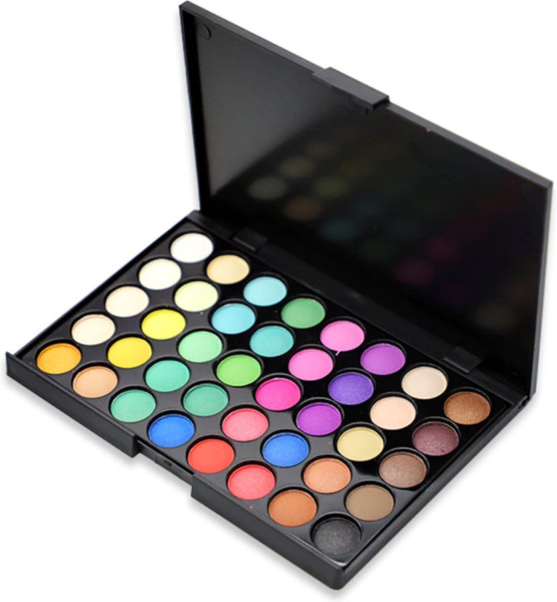 DW4Trading Make up natural eye oogschaduw pallet 40 shades multicolor - 8720701290099