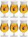 La Chouffe Bierglas - 6 stuks