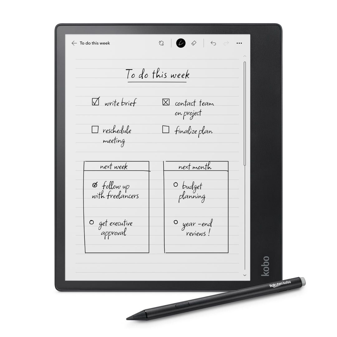 Rakuten Kobo Kobo Elipsa 2E - 10.3" E-reader - 32GB - Black