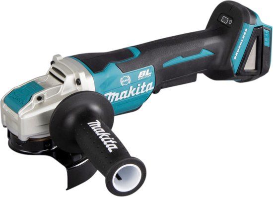 Makita DGA520ZX1 18V Li-Ion Accu Haakse Slijper Body - 125mm - X-LOCK - Koolborstelloos