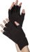 Wilbers & Wilbers Vingerloze Handschoenen - Zwart gebreid - Unisex