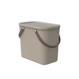 Rotho ALBULA Opbergdoos Rechthoekig Kunststof Cappuccino 25L