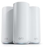 Merkloos Mesh WiFi systeem - WiFi 7 - Tot 540 m² - 3-delig - Tri-band - Tot 11 Gbit/s - Voor het hele huis