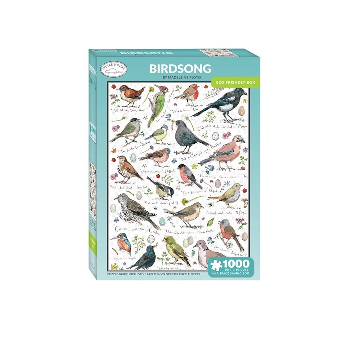 Otter House Gift Madeleine Floyd Birdsong Puzzel 1000 Stukjes