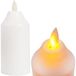 Bougie LED, à piles, 15 cm, avec flamme mobile