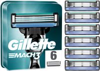 Gillette Mach3 Rasierklingen Für Männer, 6 Ersatzklingen
