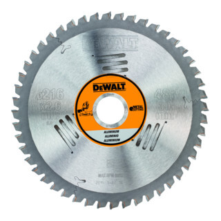 DEWALT DEWALT cirkelzaagblad stationair 216/30 mm 48TFZ DT1914-QZ Aantal:1