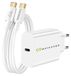 Mayaxess, adaptateur secteur 20W pour Magic V5 + câble USB-C 1 mètre, blanc