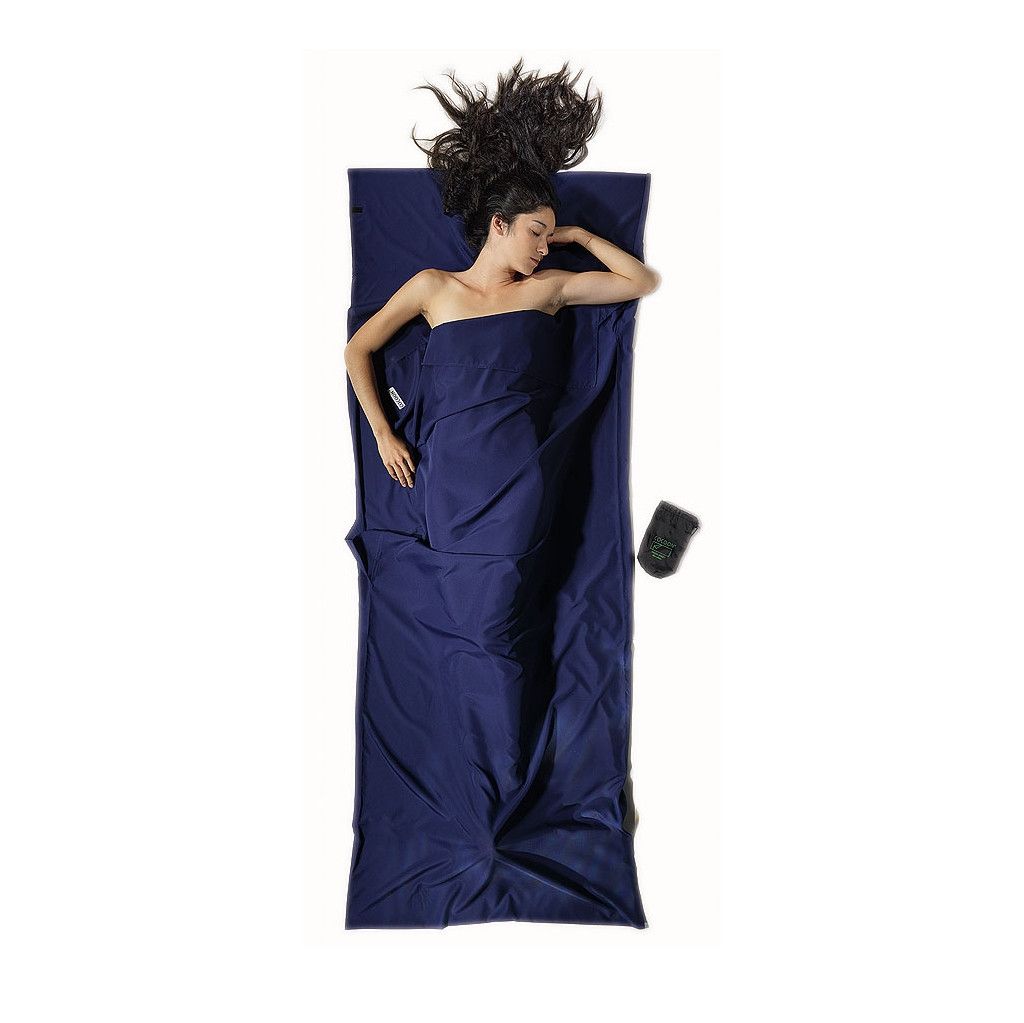 Cocoon Microfiber Travelsheet Twilight Blue