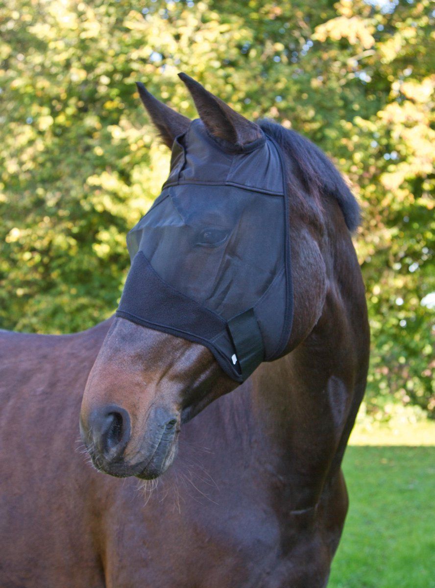 Kerbl Vliegenmasker - met oorgaten - Pony