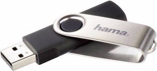 Hama Rotate USB-stick 32 GB Zwart