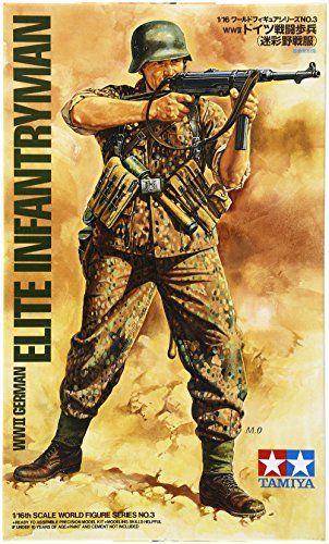 Tamiya 300036303 - 1:16 WWII figuur Duitse infanterie soldaat