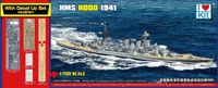 Trumpeter Modelbouwpakket Schepen - 65703 Top Grade HMS HOOD 1941 Ship Plastic - 1:700