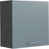 Vicco Hangkast R-Line, Blauw-grijs/Antraciet, 60 cm met 1 deur