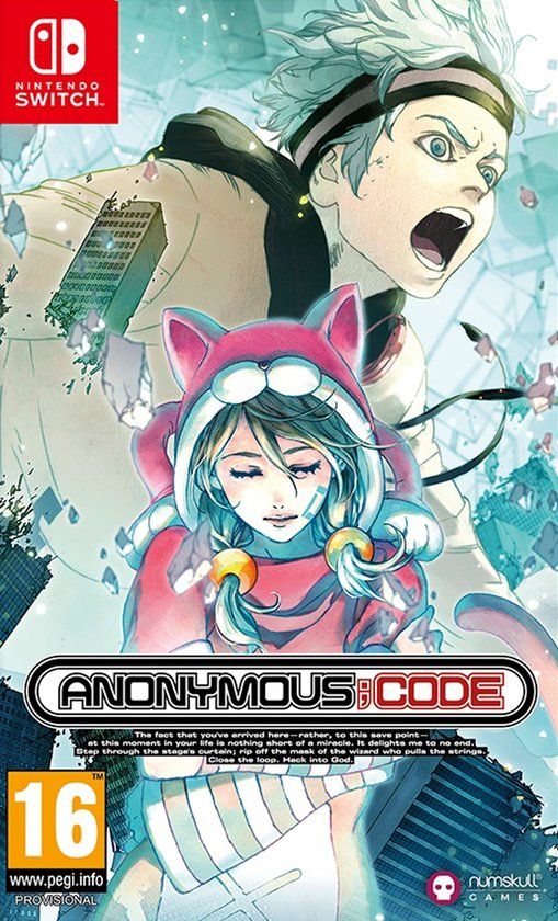 Numskull Games ANONYMOUS;CODE - SteelBook Launch Edition - Nintendo Switch - Role Playing Game (RPG) - 16+