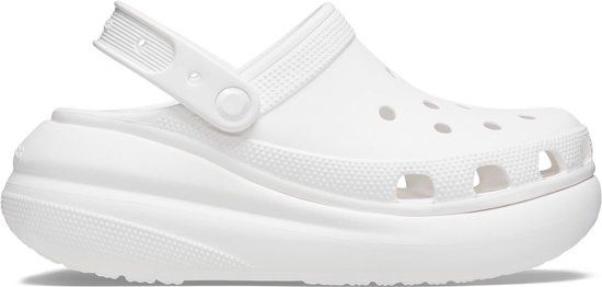Crocs Classic Crush Instappers Senior - Wit - Maat 39.5 - Unisex