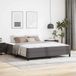 Maison Exclusive - Lit cadre gris 180 x 200 cm Tissu