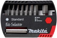 Makita P-53774 - Embouts de tournevis - 9 pièces - Avec mallette