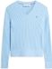 Tommy Hilfiger Pull en tricot Femme Coton Bleu clair Taille S