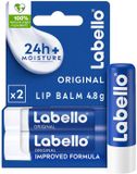 Labello 2×4.8gr baume à lèvres original