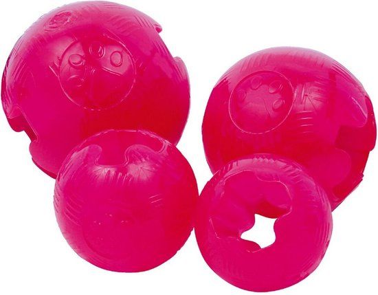 Dog toy Gloria TPR Pink (6.5 cm)