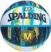Spalding Marble Series Basketbal Bal Maat 7 Polyester Blauw/Zwart