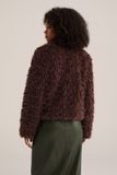 WE Fashion Dames jas van imitatiebont