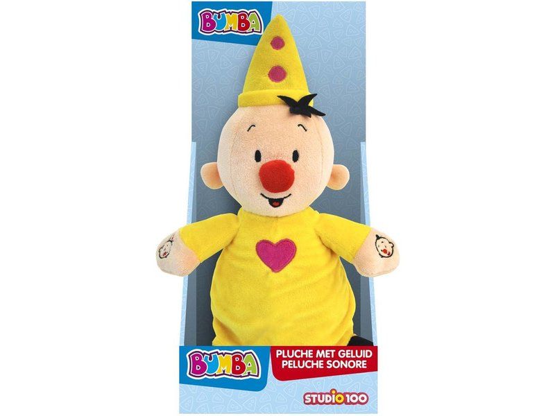 Studio 100 Bumba Interactieve Knuffel - 35 cm - Geel