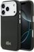 Lacoste - hoesje voor iPhone 17 Pro Max - MagSafe Metal Edges Iconic Petit Pique Logo - noir