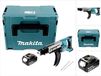 Makita DFR 750 M1J accu-schroefmachine met magazijn 18 V 45-75 mm + 1x accu 4,0 Ah + Makpac - zonder oplader
