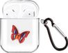 By Qubix AirPods 1/2 hoesje Painting series - hard case - Vlinder - Schokbestendig