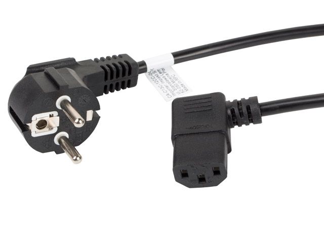 Lanberg CA-C13C-12CC-0018-BK - Netsnoer - 2 m