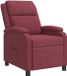 vidaXL Recliner Wijnrood Stof
