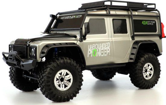 Amewi Dirt Climbing Pioneer SUV 1:10 Brushed RC auto - Zilver