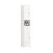 SoBuy FRG236-W Badkamer Kolomkast – Hoge Opbergkast – Badkamer Meubel met Lade en Planken – Wit, 32x30x170cm