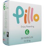 Pillo Luiers Maat 6 - Verpakkingen van 28 Luiers Maat 6 - XL (13-18 kg)