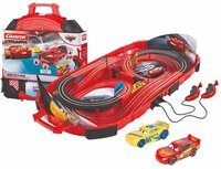 Carrera FIRST Racebaan - Speed Arena - Disney Pixar Cars - Koffer - Lightning McQueen - Dinoco Cruz Ramirez - 2,77m