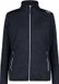 CMP Dames fleece wandeljack zwartblauw 3XL