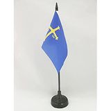 AZ FLAG Tafelvlag Asturië 15x10 cm