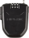 Hiplok FLX Cijferslot met led verlichting - 1000 mm - Zwart