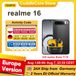 realme 2026 Nieuwe realme 16 5G Smartphone Europa Versie MediaTek Dimensity 6400 Turbo chip 6.57" 120Hz AMOLED Scherm 6550mAh Titan Batterij 45W Snelladen IP69