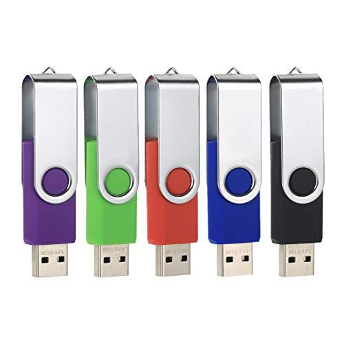 General USB-geheugenstick - 16 GB / 32 GB - USB 2.0 - 5 stuks meerkleurig
