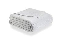 Todocama Katoenen sprei extra zacht vier seizoenen multifunctionele sprei bankdeken sprei banksprei PRCMAMSGRCL 120 x 180 cm lichtgrijs