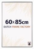 Dutch Frame Factory Fotolijst 60x85 cm - Kunststof - Zilver Hoogglans