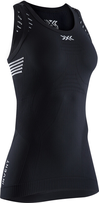 X-BIONIC Invent LT Tri Top Singlet Dames, black melange