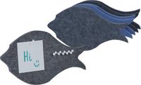 Relaxdays Prikbord Vilt
