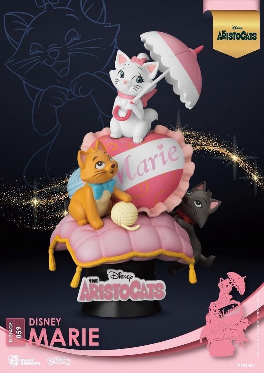 Beast Kingdom Disney: The Aristocats - Marie PVC Diorama