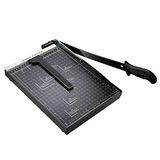 Nictemaw Professionele A4 papiersnijder, metaal, 32 x 25 x 3 cm, voor school en kantoor