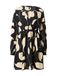 VERO MODA VMLYDIA Jurk beige / zwart